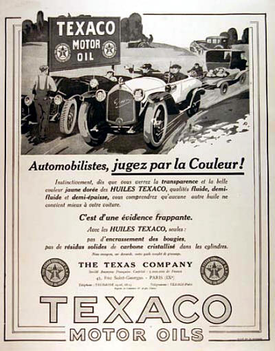Texaco Paris 1923