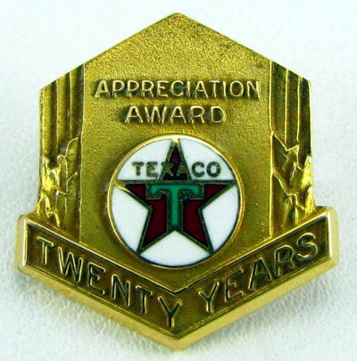 Texaco Appreciation Aweard