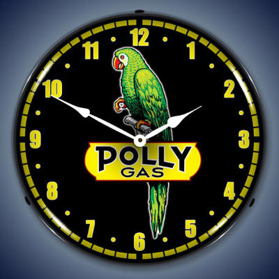 Polly Oil Company Clock