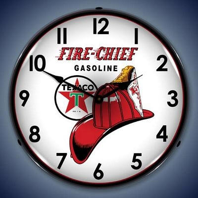 Texaco Fire Chief Clock