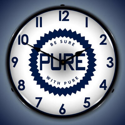 Pure Oil Company Clock
