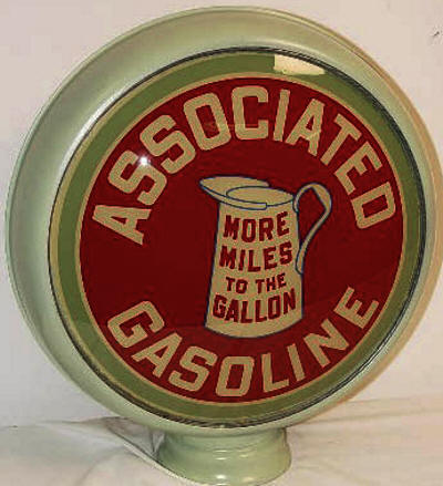 Associater Oil Company 1915-1932 Globe