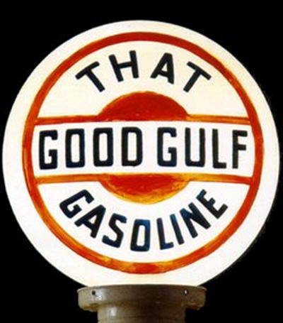 Gulf Oil Company Globe 1930's