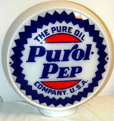 Pure Oil Globe