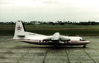 Caltex Fokker F27 1981