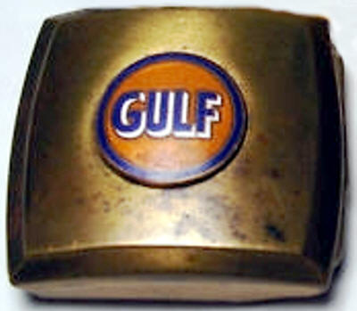 Gulf Oil Gasoline Belt Buckle 