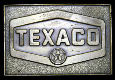 Texaco Brass Buckle  