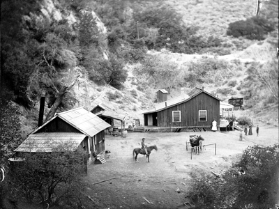 Pico Canyon Camp in 1907