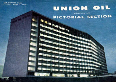 Union Building in Los Angles opened in April, 1958