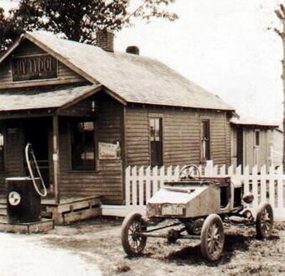 Getty Oskaloosa, Kansas 1922 Tydol  