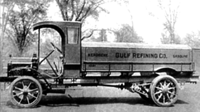 Gulf Oil Truck