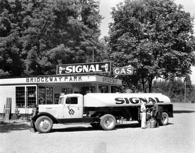 Signal  Gasoline Truck