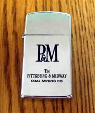 Pittsburg & Midway CoalZippo1965 Zippo